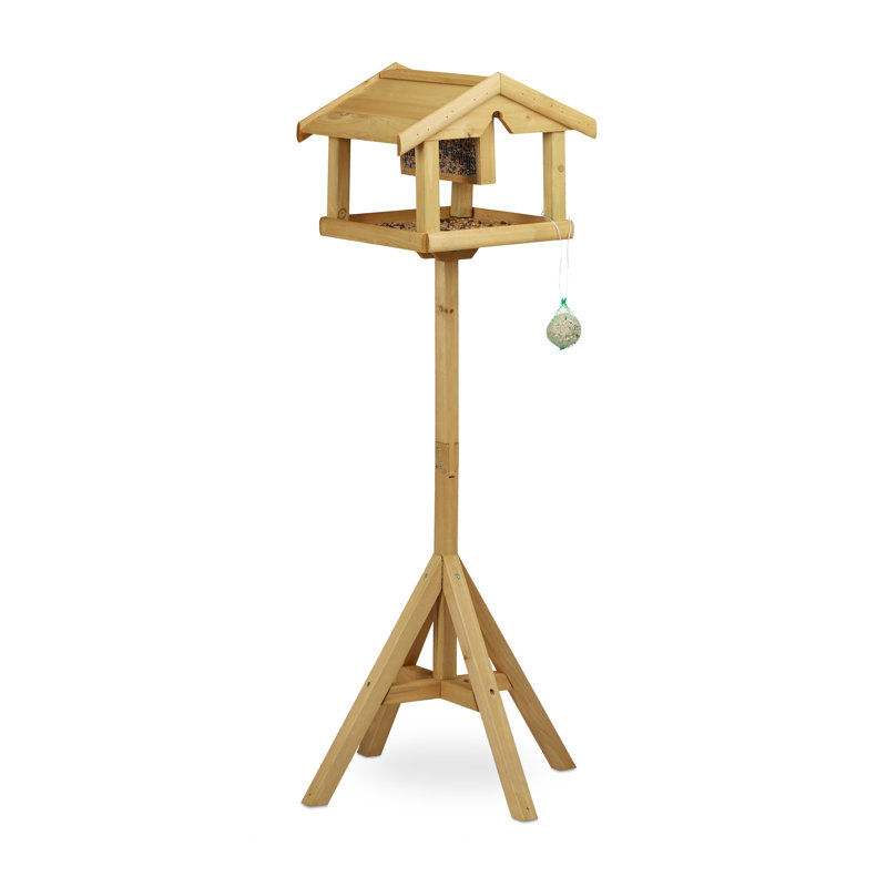 Relaxdays Free Standing Bird House & Reviews Wayfair.co.uk